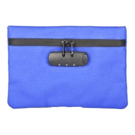 バッグ ILLBROSxNewJackBoogie Record bag BLUE Avansa Small Locking Security Bag – Secure Cash & Valuables