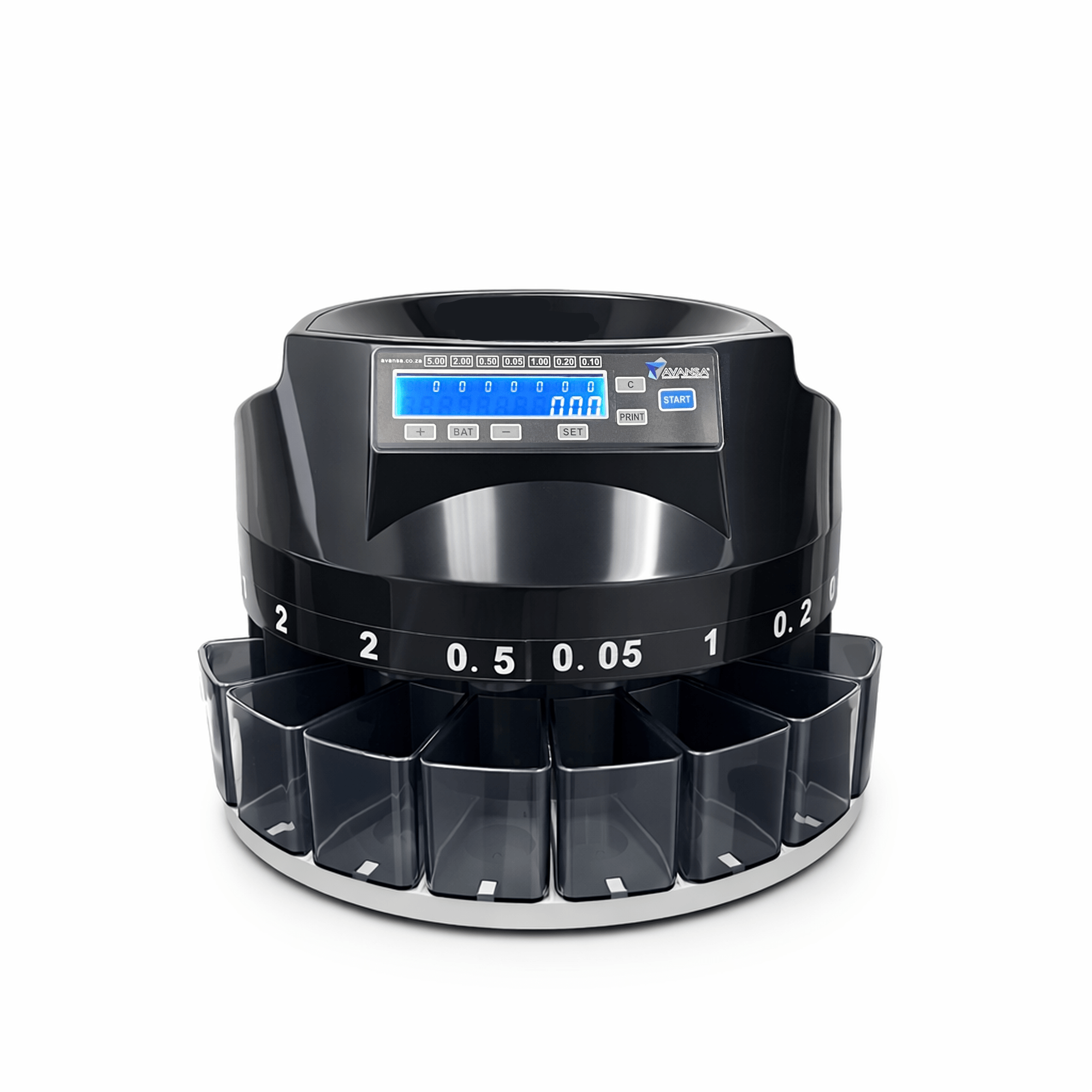 Avansa SuperCoin 1100 Coin Counter & Sorter – Fast & Accurate