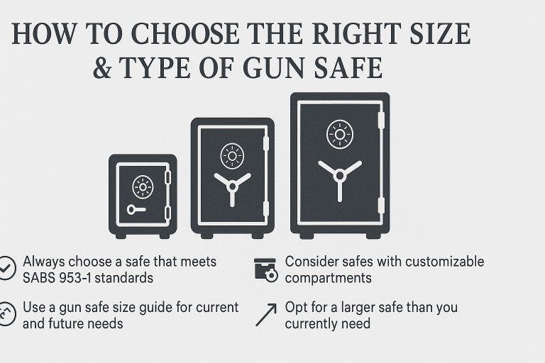 How to Choose the Right Size & Type of Gun Safe