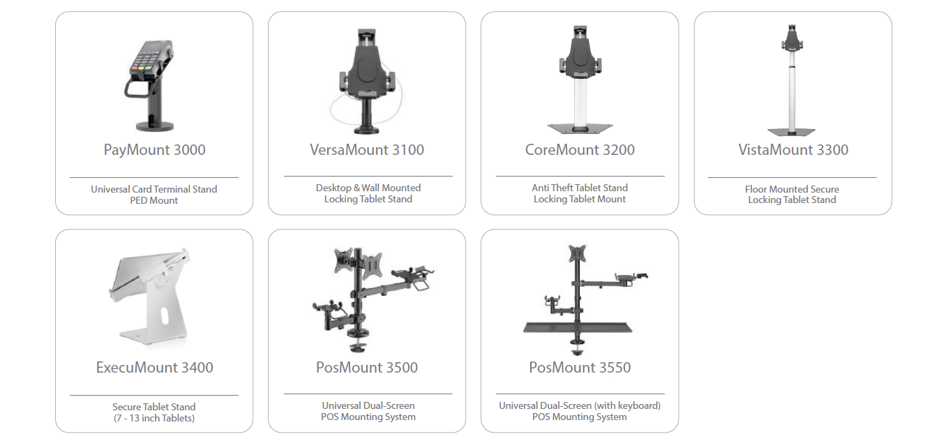 Product comparison chart