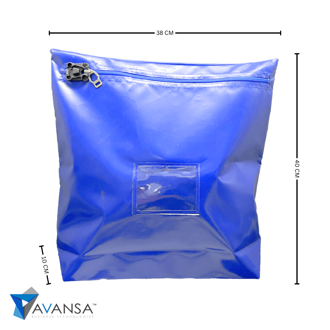 A3 Cash Security Bag 38 × 40 cm (seal) - Avansa Business Technologies