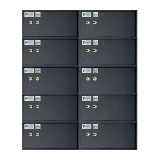 Avansa 10 Safe Gun Locker Cabinet (Dual Lock) - SABS Approved Gun Safe - Avansa Business Technologies
