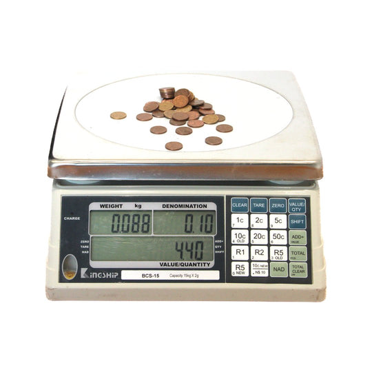 Avansa 4600 BulkCoin Scale: Coin Counting for Southern African Business - Avansa Business Technologies