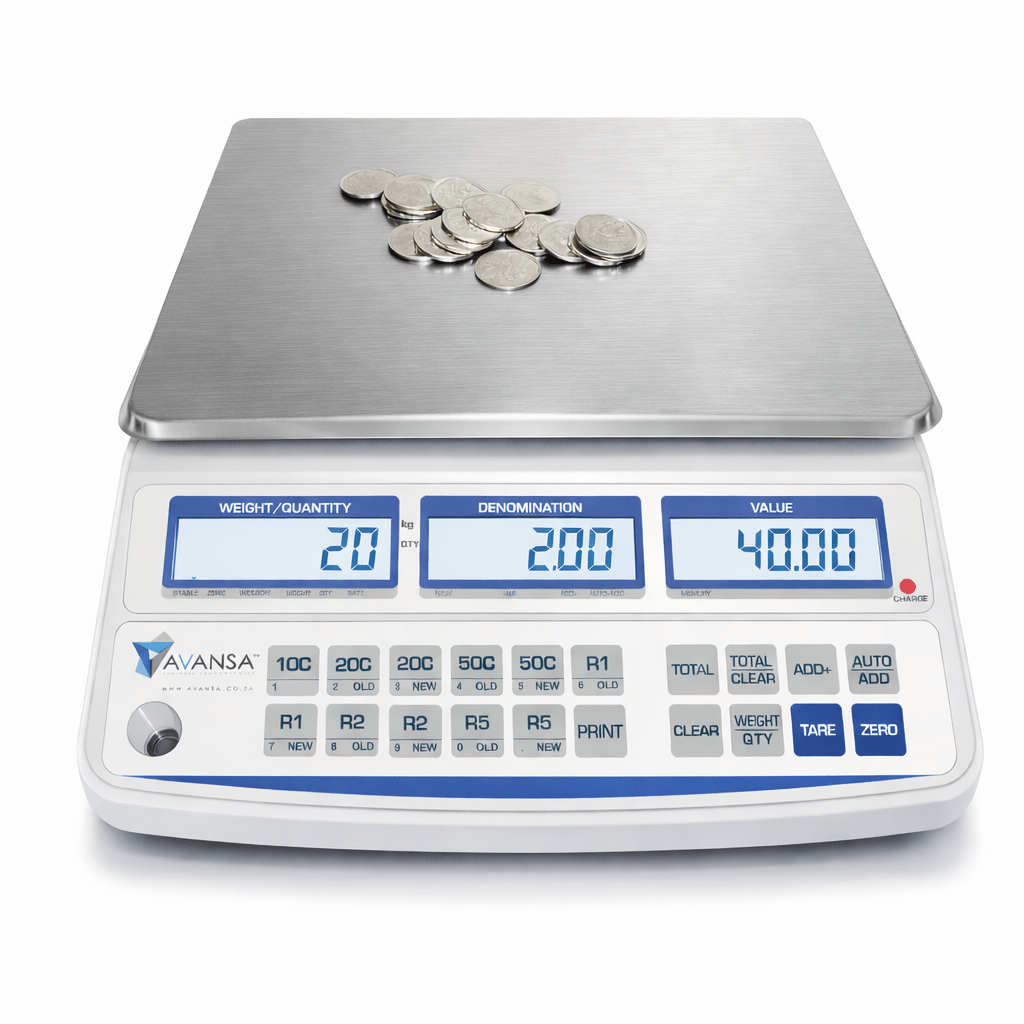 Avansa 4650 Bulk Coin Scale: Your Ultimate Coin Counting Machine - Avansa Business Technologies