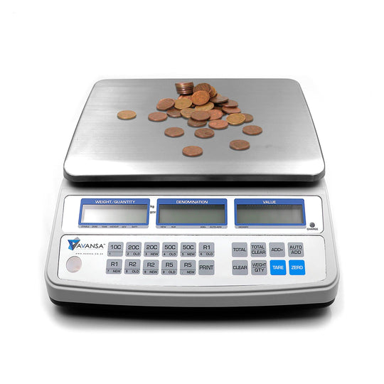 AVANSA 4650 BulkCoin Scale Coin Counter - Avansa Business Technologies