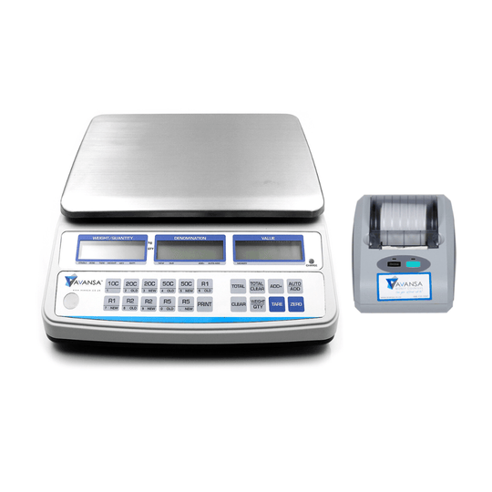 AVANSA 4650 BulkCoin Scale Coin Counter - Avansa Business Technologies