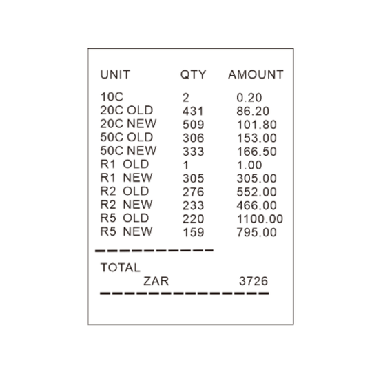 AVANSA 4650 BulkCoin Scale Coin Counter - Avansa Business Technologies