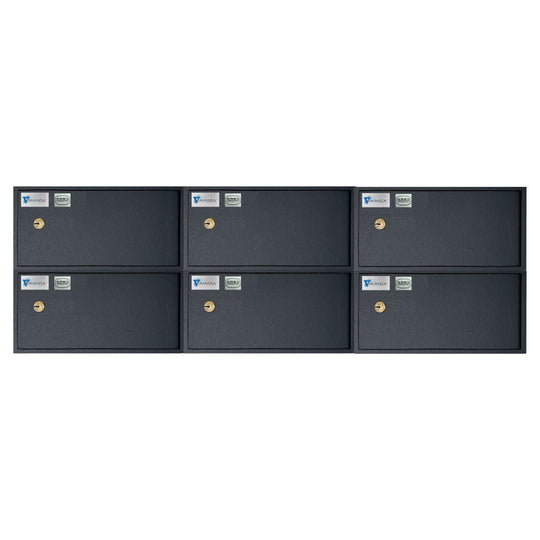 Avansa 6 Bay Gun Locker (Single Lock) - SABS Approved Gun Safe - Avansa Business Technologies