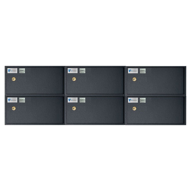 Avansa 6 Bay Gun Locker (Single Lock) - SABS Approved Gun Safe - Avansa Business Technologies