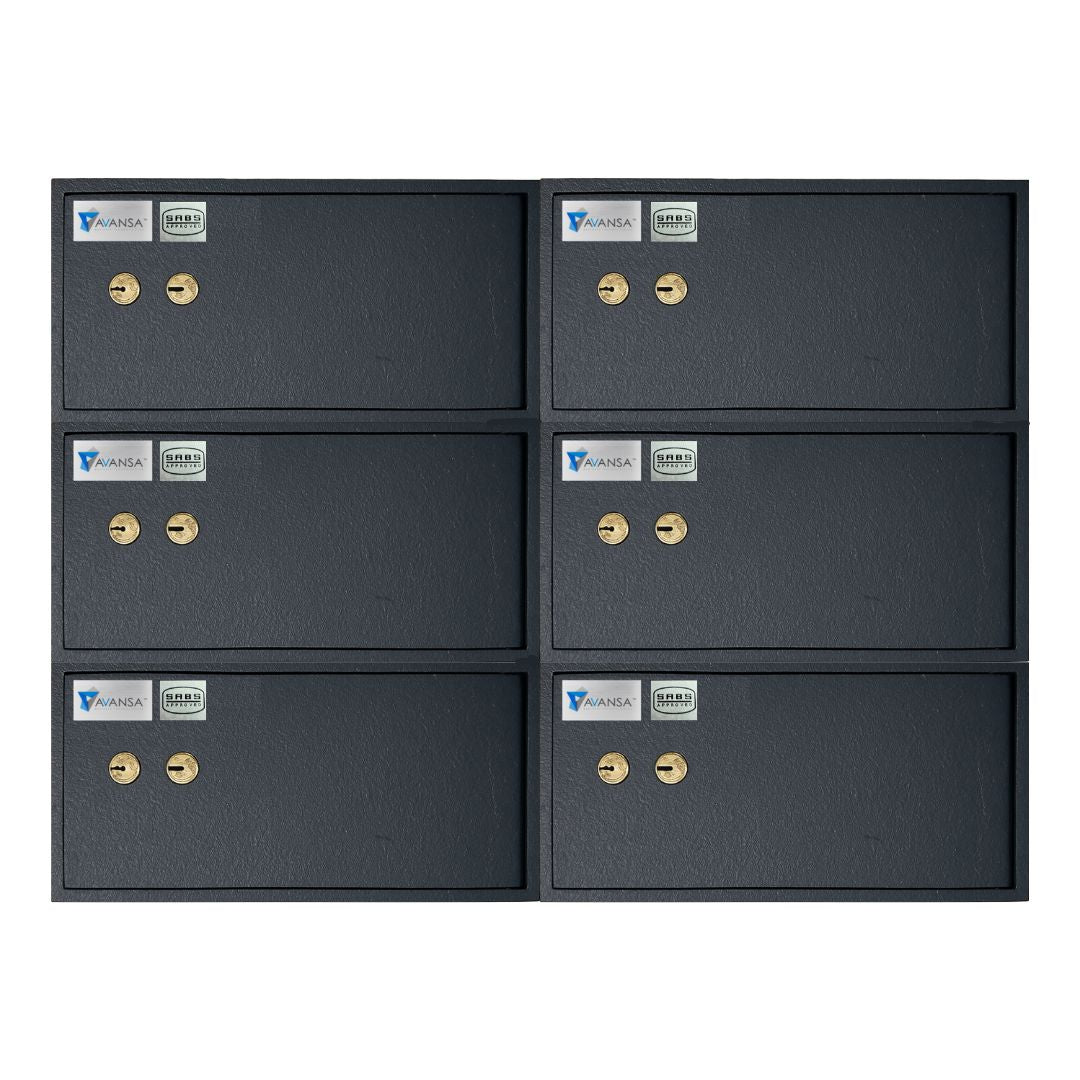 Avansa 6 Gun Locker (Dual Lock): The SABS Approved Firearm Storage Solution - Avansa Business Technologies