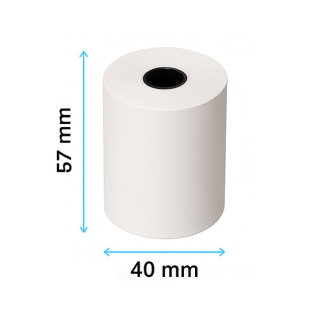 Avansa Card Machine Paper Roll - 57 x 40mm - Avansa Business Technologies