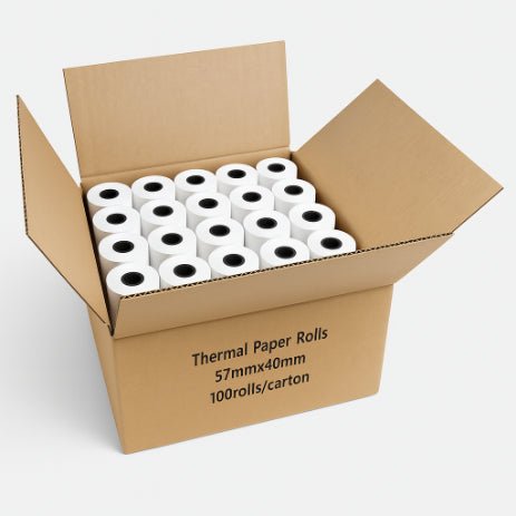 Avansa Card Machine Paper Roll - 57 x 40mm - Avansa Business Technologies