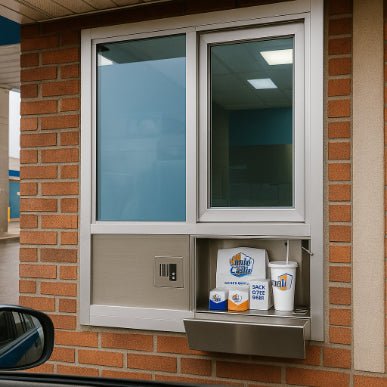 Avansa Drive Thru Transfer Drawer (used with Pay Windows) - Avansa Business Technologies