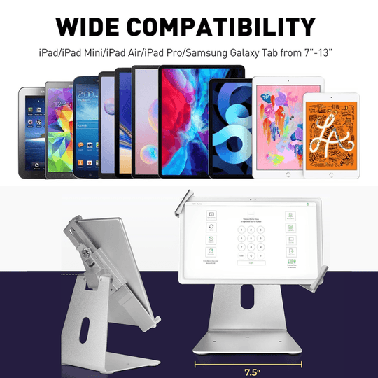 Avansa ExecuMount 3400: Secure Universal Desktop Tablet Stand - Avansa Business Technologies