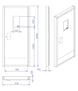 Avansa G1 Anti Bandit Door With Peephole or No View - Avansa Business Technologies