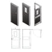 Avansa G1 Anti Bandit Door With Peephole or No View - Avansa Business Technologies