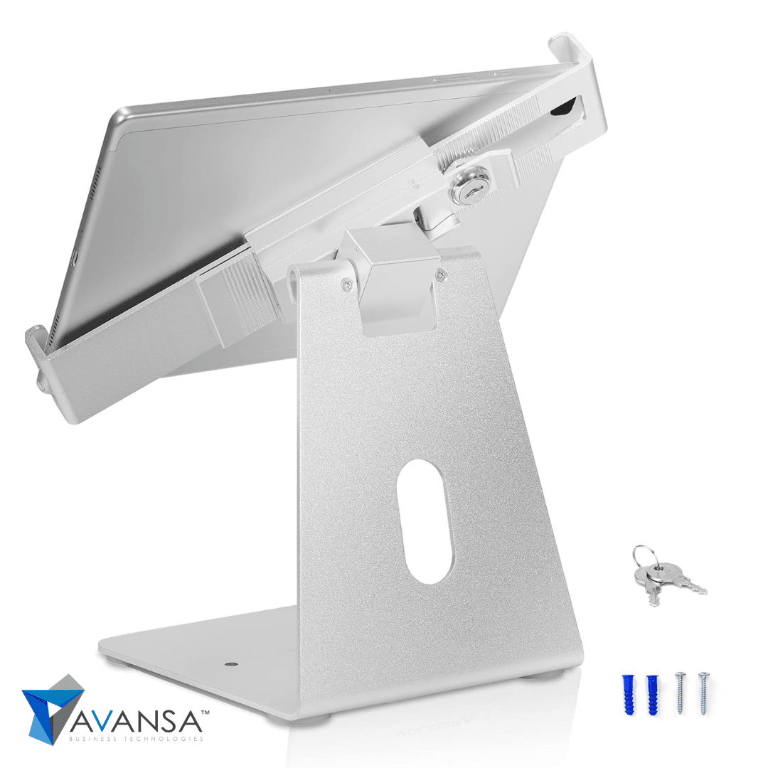 AVANSA Locking Tablet Stand for 7 - 13 inch Tablets - Avansa Business Technologies