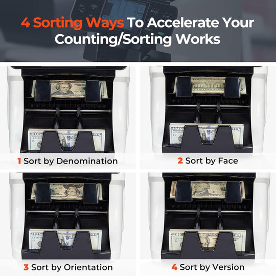 Avansa MegaSort 3000 Note Counting Machine - Avansa Business Technologies