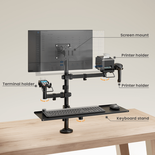 Avansa PosMount 3550 – Universal POS Mounting System for African Retail - Avansa Business Technologies