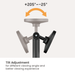 Avansa ProMount 3250: Universal Bezel-Less Anti-Theft Tablet Desk Stand - Avansa Business Technologies