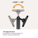 Avansa ProMount 3250: Universal Bezel-Less Anti-Theft Tablet Desk Stand - Avansa Business Technologies