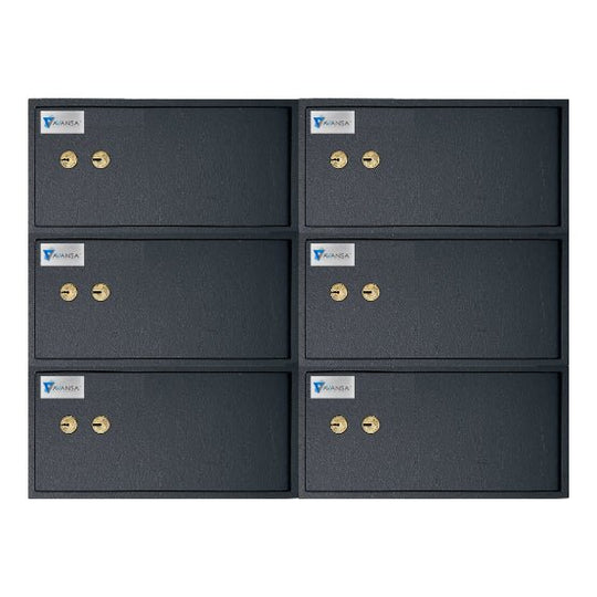 Avansa Security Locker: Dual - Lock Cash, Phone & Valuable Storage - Avansa Business Technologies
