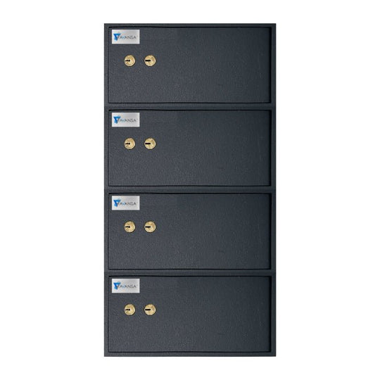 Avansa Security Locker: Dual - Lock Cash, Phone & Valuable Storage - Avansa Business Technologies