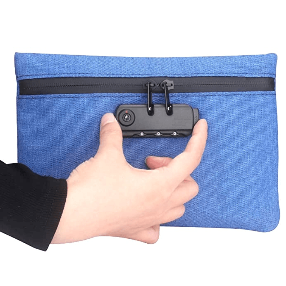 AVANSA Small Cash & Travel Bag (Lock) - Avansa Business Technologies