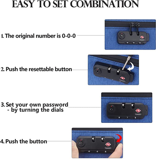 Avansa Small Locking Security Bag (Combination Lock) - Avansa Business Technologies