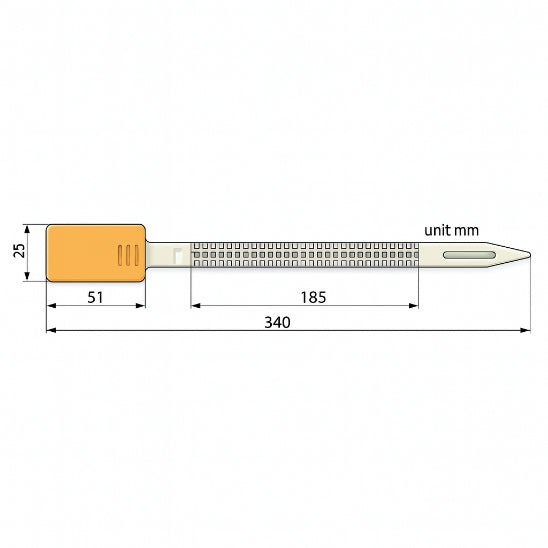 Avansa Smart Double Lock Tamper Proof Security Seals (100 & 1000 pack) - Avansa Business Technologies