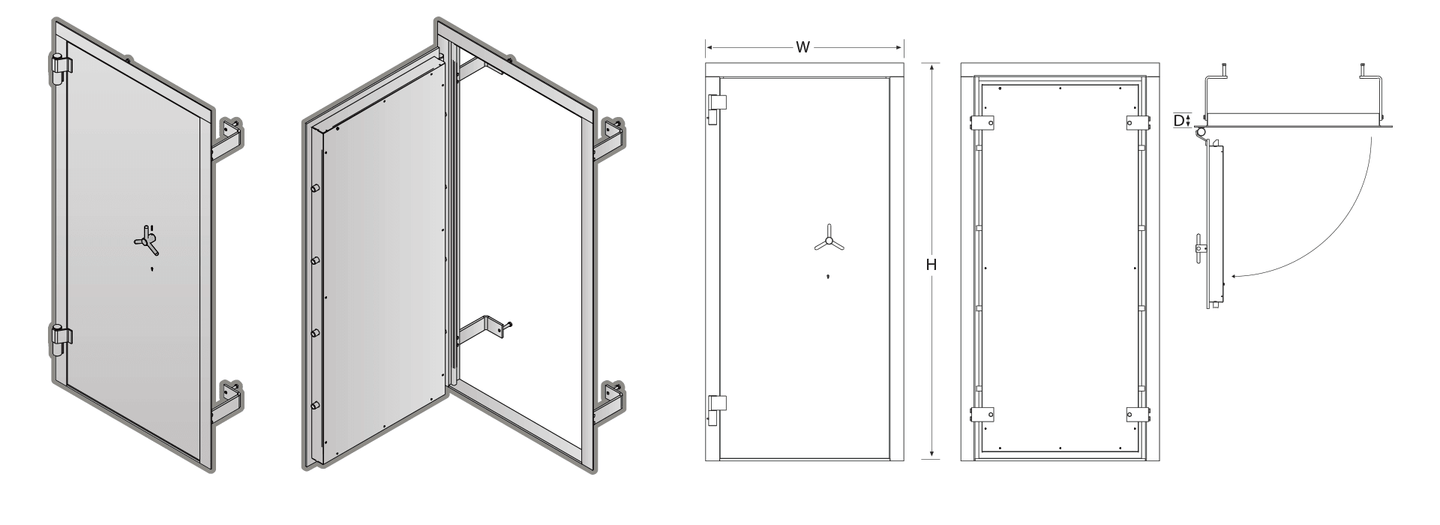 AVANSA Strong Room Doors - Category 2 Light Duty - Avansa Business Technologies