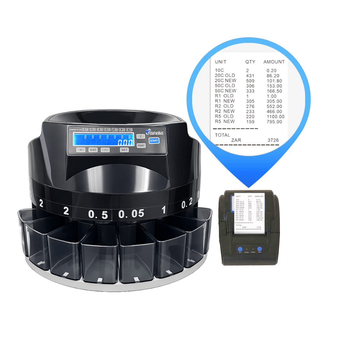 Avansa SuperCoin 1100: Coin Counting & Sorting for African Businesses - Avansa Business Technologies