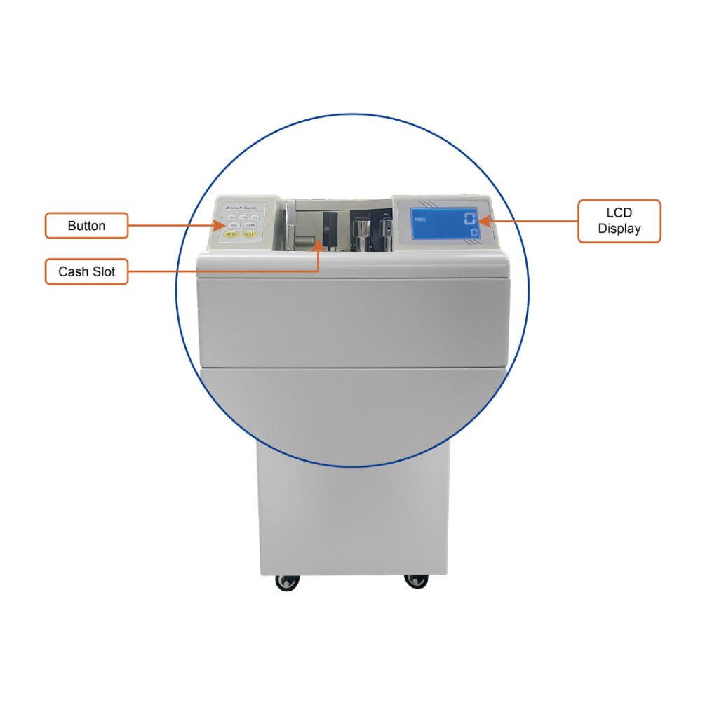 Avansa Vacuum Floor - Standing Note Counting Machine - Avansa Business Technologies