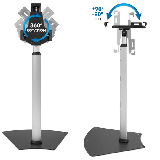 Avansa VistaMount 3300 – Floor Mounted Secure Locking Tablet Stand - Avansa Business Technologies