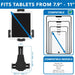 Avansa CoreMount 3200 Anti Theft Tablet Stand - Locking Tablet Mount sizes