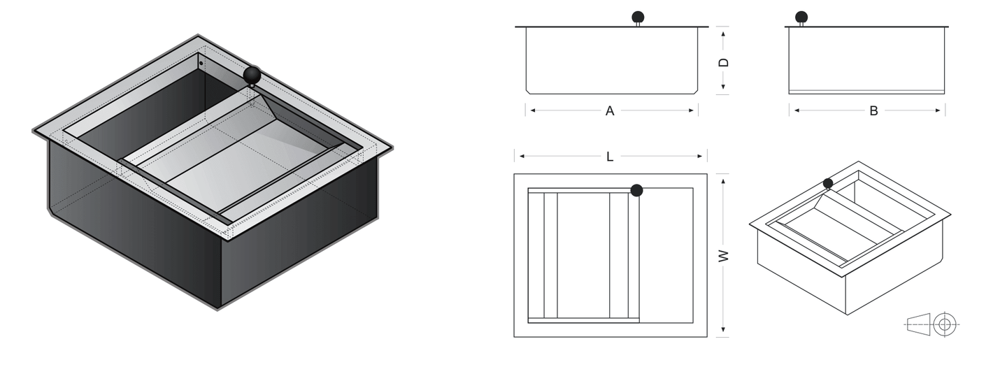 Bulk Cash / Goods Transfer Drawer (to be used with Pay Windows) - Avansa Business Technologies