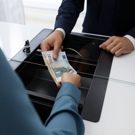 Bulk Cash & Goods Transfer Drawer (used with Pay Windows) - Avansa Business Technologies