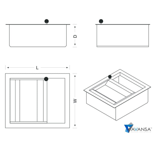 Bulk Cash & Goods Transfer Drawer (used with Pay Windows) - Avansa Business Technologies