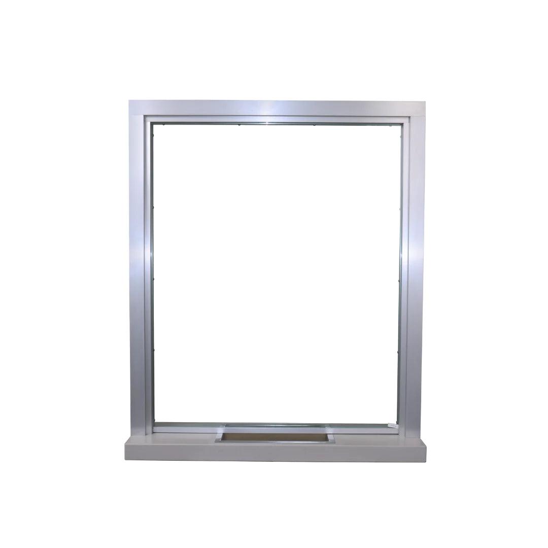 Petrol Station Night Pay Window - Steel Counter (28mm Glass) - Avansa Business Technologies