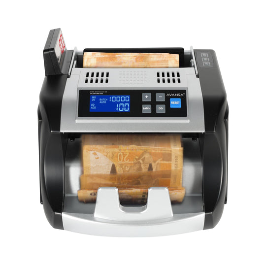 Business - Grade Money Counting Machine for Africa | Avansa BlitzCount 2600 - Avansa Business Technologies