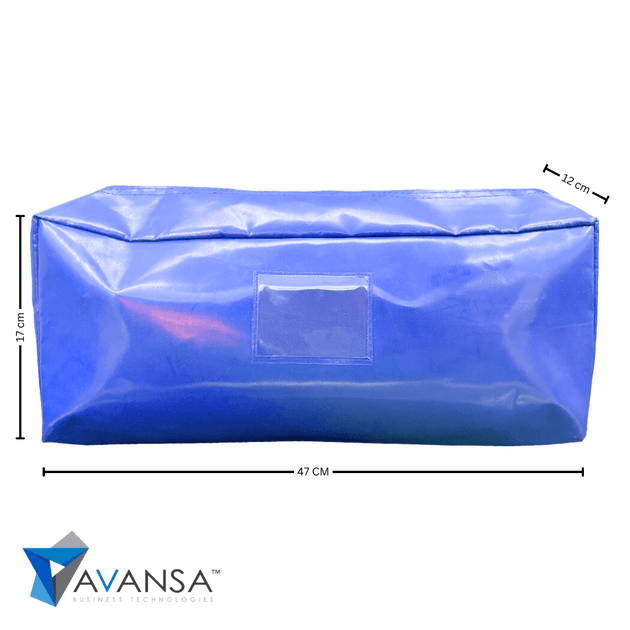 Flip Top Cash Drawer Security Bag (seal) - Avansa Business Technologies