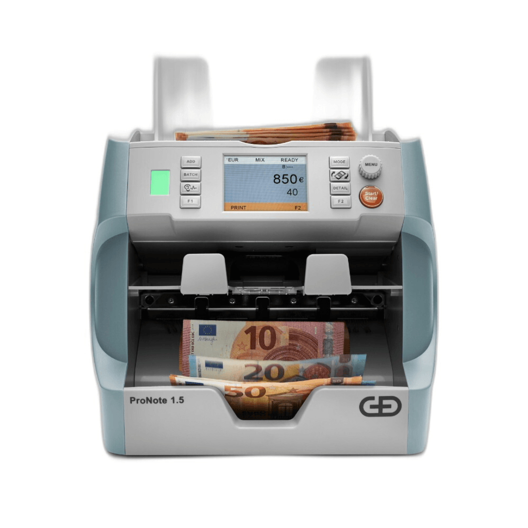 Giesecke + Devrient ProNote 1.5 Pocket Note Counter - Avansa Business Technologies