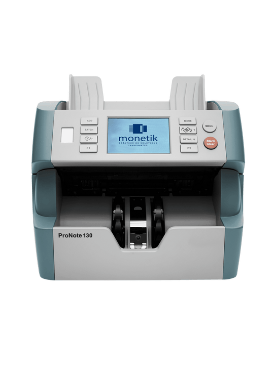 Giesecke + Devrient ProNote 130 - Banknote Counter - Avansa Business Technologies