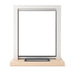Petrol Station Night Pay Window - Wood Counter (38mm Glass) - Avansa Business Technologies