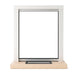 Petrol Station Night Pay Window - Wood Counter (38mm Glass) - Avansa Business Technologies