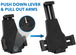 Avansa secure universal tablet floor stand with lock