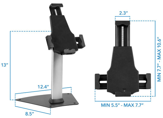 Avansa CoreMount 3200 Anti Theft Tablet Stand - Locking Desk Tablet Mount features